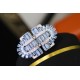 Ruif Jewelry 17x46mm Double clip brooch S925 Silver Cubic Zircona Brooch Fashion Jewelry Ruif Jewelry 17x46mm Double clip brooch S925 Silver Cubic Zircona Brooch Fashion Jewelry