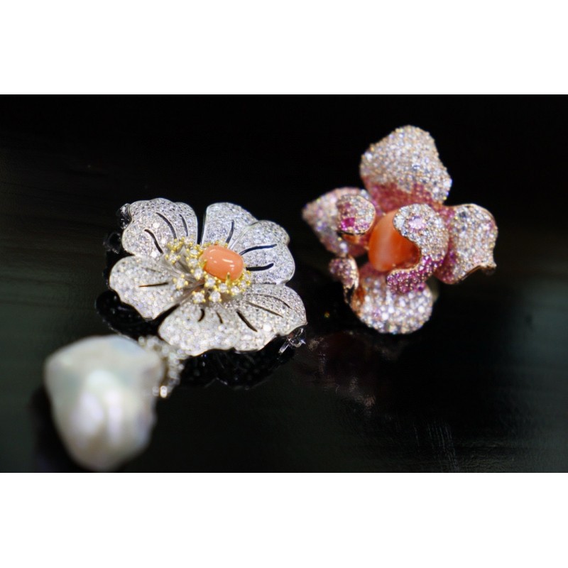 Ruif Jewelry Natural Baroque Pearl Bow Brooch S925 Silver Brooch Women Jewelry Cubic Zircona Gemstone Fashion Jewelry Ruif Jewelry Natural Baroque Pearl Bow Brooch S925 Silver Brooch Women Jewelry Cubic Zircona Gemstone Fashion Jewelry