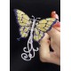 Ruif Jewelry 59x72mm Butterfly Brooch S925 Silver Brooch Cubic Zircona Gemstone Fashion Jewelry Ruif Jewelry 59x72mm Butterfly Brooch S925 Silver Brooch Cubic Zircona Gemstone Fashion Jewelry