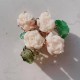 Ruif Jewelry Retro vase peony flower brooch S925 Silver Natural jadeite tourmaline and coral inlay Fashion Jewelry