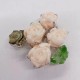 Ruif Jewelry Retro vase peony flower brooch S925 Silver Natural jadeite tourmaline and coral inlay Fashion Jewelry