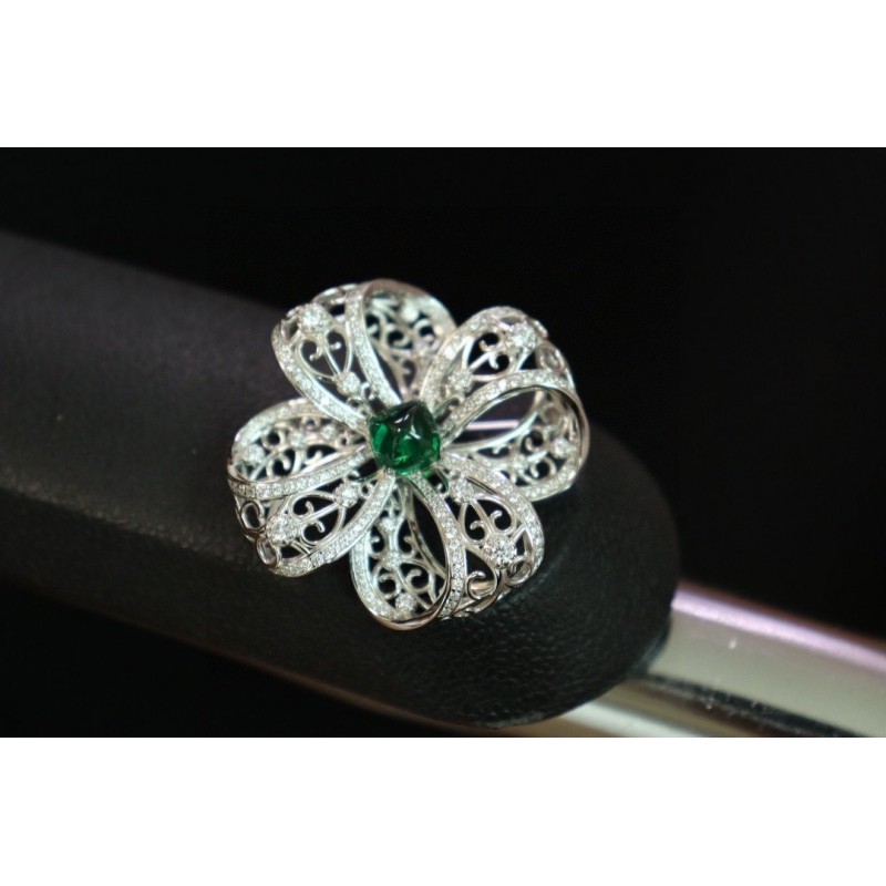Ruif Jewelry Green Zircon Bow Brooch S925 Silver Brooch Women Jewelry Cubic Zircona Gemstone Fashion Jewelry Ruif Jewelry Green Zircon Bow Brooch S925 Silver Brooch Women Jewelry Cubic Zircona Gemstone Fashion Jewelry