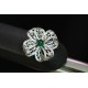 Ruif Jewelry Green Zircon Bow Brooch S925 Silver Brooch Women Jewelry Cubic Zircona Gemstone Fashion Jewelry Ruif Jewelry Green Zircon Bow Brooch S925 Silver Brooch Women Jewelry Cubic Zircona Gemstone Fashion Jewelry