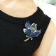 Ruif Jewelry Handmake Flower Brooch S925 Silver Brooch Women Jewelry Cubic Zircona Gemstone Fashion Jewelry Ruif Jewelry Handmake Flower Brooch S925 Silver Brooch Women Jewelry Cubic Zircona Gemstone Fashion Jewelry