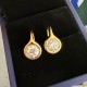 Ruif Jewelry Customized Design 18K Yellow Gold Earrings for Women 3ct CVD Lab Grown Diamond Jewelry