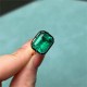 Ruif Jewelry Classic Ring 14K Yellow Gold 5.77ct Lab Grown Emerald Engagementring for Women