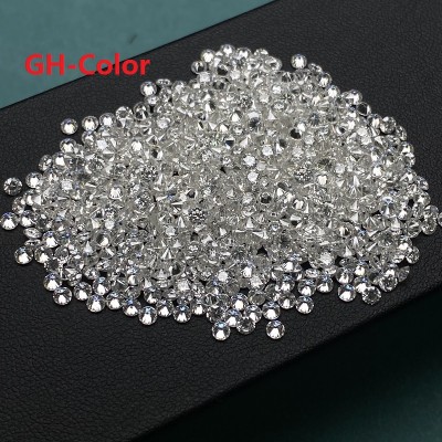 Ruif Jewelry Wholesale 1.0CT Small Size Loose Moissanite Gemstones 0.8mm-2.9mm GH Color Excellent Brilliant Cut Melee Stone
