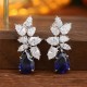 Ruif Jewelry Classic Design S925 Silver 8.83ct Lab Grown Sapphire Earrings Royal Blue Gemstone Jewelry Ruif Jewelry Classic Design S925 Silver 8.83ct Lab Grown Sapphire Earrings Royal Blue Gemstone Jewelry