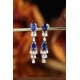 Ruif Jewelry Classic Design S925 Silver 3.56ct Lab Grown Sapphire Earrings Royal Blue Gemstone Jewelry Ruif Jewelry Classic Design S925 Silver 3.56ct Lab Grown Sapphire Earrings Royal Blue Gemstone Jewelry