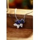 Ruif Jewelry Classic Design S925 Silver 3.45ct Royal Blue Lab Grown Sapphire Pendant Necklace Gemstone Jewelry Ruif Jewelry Classic Design S925 Silver 3.45ct Royal Blue Lab Grown Sapphire Pendant Necklace Gemstone Jewelry