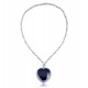Ruif Jewelry Classic Design S925 Silver 99.75ct Synthetic Sapphire Pendant Necklace Gemstone Jewelry Ruif Jewelry Classic Design S925 Silver 99.75ct Synthetic Sapphire Pendant Necklace Gemstone Jewelry