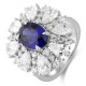 Ruif Jewelry Classic Design S925 Silver 3.4ct Lab Grown Sapphire Ring Wedding Bands ring Ruif Jewelry Classic Design S925 Silver 3.4ct Lab Grown Sapphire Ring Wedding Bands ring