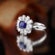 Ruif Jewelry Classic Design S925 Silver 1.47ct Lab Grown Sapphire Ring Wedding Bands Ruif Jewelry Classic Design S925 Silver 1.47ct Lab Grown Sapphire Ring Wedding Bands