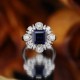 Ruif Jewelry Classic Design S925 Silver 3.65ct Lab Grown Sapphire Ring Wedding Bands Ruif Jewelry Classic Design S925 Silver 3.65ct Lab Grown Sapphire Ring Wedding Bands