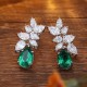 Ruif Jewelry Classic Design S925 Silver 5.78ct Lab Grown Emerald Earrings Gemstone Jewelry Ruif Jewelry Classic Design S925 Silver 5.78ct Lab Grown Emerald Earrings Gemstone Jewelry