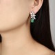 Ruif Jewelry Classic Design S925 Silver 5.78ct Lab Grown Emerald Earrings Gemstone Jewelry Ruif Jewelry Classic Design S925 Silver 5.78ct Lab Grown Emerald Earrings Gemstone Jewelry