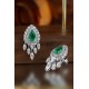 Ruif Jewelry Classic Design S925 Silver 1.89ct  Lab Grown Emerald Earrings Gemstone Jewelry Ruif Jewelry Classic Design S925 Silver 1.89ct  Lab Grown Emerald Earrings Gemstone Jewelry