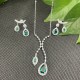 Ruif Jewelry Classic Design S925 Silver 1.53ct  Lab Grown Emerald Earrings Gemstone Jewelry Ruif Jewelry Classic Design S925 Silver 1.53ct  Lab Grown Emerald Earrings Gemstone Jewelry