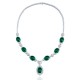 Ruif Jewelry Classic Design S925 Silver 70.84ct Green Nanomaterials Necklace Gemstone Jewelry Ruif Jewelry Classic Design S925 Silver 70.84ct Green Nanomaterials Necklace Gemstone Jewelry