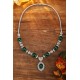 Ruif Jewelry Classic Design S925 Silver 70.84ct Green Nanomaterials Necklace Gemstone Jewelry Ruif Jewelry Classic Design S925 Silver 70.84ct Green Nanomaterials Necklace Gemstone Jewelry