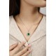 Ruif Jewelry Classic Design S925 Silver 4.795ct Lab Grown Emerald Pendant Necklace Gemstone Jewelry