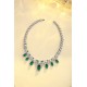 Ruif Jewelry Classic Design Green S925 Silver 27.69ct Lab Grown Emerald Pendant Necklace Gemstone Jewelry
