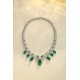 Ruif Jewelry Classic Design Green S925 Silver 27.69ct Lab Grown Emerald Pendant Necklace Gemstone Jewelry