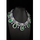 Ruif Jewelry Classic Design Green S925 Silver 192.42ct Lab Grown Emerald Pendant Necklace Gemstone Jewelry