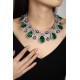 Ruif Jewelry Classic Design Green S925 Silver 192.42ct Lab Grown Emerald Pendant Necklace Gemstone Jewelry