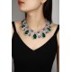 Ruif Jewelry Classic Design Green S925 Silver 192.42ct Lab Grown Emerald Pendant Necklace Gemstone Jewelry