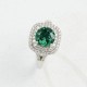 Ruif Jewelry Classic Design S925 Silver 1.05ct Lab Grown Emerald Ring Wedding Bands Ruif Jewelry Classic Design S925 Silver 1.05ct Lab Grown Emerald Ring Wedding Bands