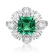 Ruif Jewelry Classic Design S925 Silver 3.65ct Lab Grown Emerald Ring Wedding Bands Ruif Jewelry Classic Design S925 Silver 3.65ct Lab Grown Emerald Ring Wedding Bands