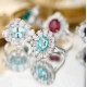 Ruif Jewelry Classic Design S925 Silver 4.24ct Lab Paraiba Ring Wedding Bands Ruif Jewelry Classic Design S925 Silver 4.24ct Lab Paraiba Ring Wedding Bands
