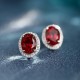 Ruif Jewelry Classic Design S925 Silver 3.48ct Lab Grown Ruby Earrings Gemstone Jewelry Ruif Jewelry Classic Design S925 Silver 3.48ct Lab Grown Ruby Earrings Gemstone Jewelry