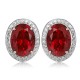 Ruif Jewelry Classic Design S925 Silver 3.48ct Lab Grown Ruby Earrings Gemstone Jewelry Ruif Jewelry Classic Design S925 Silver 3.48ct Lab Grown Ruby Earrings Gemstone Jewelry