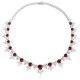 Ruif Jewelry Classic Design S925 Silver 28.35ct Lab Grown Ruby Pendant Necklace Gemstone Jewelry Ruif Jewelry Classic Design S925 Silver 28.35ct Lab Grown Ruby Pendant Necklace Gemstone Jewelry