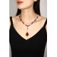 Ruif Jewelry Classic Design S925 Silver 55.25ct Synthetic Ruby Necklace Gemstone Jewelry Ruif Jewelry Classic Design S925 Silver 55.25ct Synthetic Ruby Necklace Gemstone Jewelry