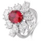 Ruif Jewelry Classic Design S925 Silver 3.8ct Lab Grown Ruby Ring Wedding Bands Ruif Jewelry Classic Design S925 Silver 3.8ct Lab Grown Ruby Ring Wedding Bands