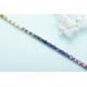 Ruif Jewelry Classic Design Oval Shape S925 Silver 18.4ct Lab Grown Sapphire Bracelet Rainbow Color Gemstone Jewelry Ruif Jewelry Classic Design Oval Shape S925 Silver 18.4ct Lab Grown Sapphire Bracelet Rainbow Color Gemstone Jewelry