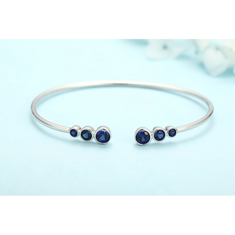 Ruif Jewelry Classic Design S925 Silver 2.05ct Lab Grown Sapphire Bracelet Gemstone Jewelry Ruif Jewelry Classic Design S925 Silver 2.05ct Lab Grown Sapphire Bracelet Gemstone Jewelry