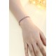 Ruif Jewelry Classic Design S925 Silver 4.32ct Lab Grown Sapphire Bracelet Gradient Purple Color Princess Cut Gemstone Jewelry