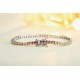 Ruif Jewelry Classic Design S925 Silver 4.32ct Lab Grown Sapphire Bracelet Gradient Yellow Color Princess Cut Gemstone Jewelry Ruif Jewelry Classic Design S925 Silver 4.32ct Lab Grown Sapphire Bracelet Gradient Yellow Color Princess Cut Gemstone Jewelry