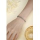 Ruif Jewelry Classic Design S925 Silver 8.65ct Lab Grown Sapphire Bracelet Gradient Green/Blue Color Princess Cut Gemstone Jewelry Ruif Jewelry Classic Design S925 Silver 8.65ct Lab Grown Sapphire Bracelet Gradient Green/Blue Color Princess Cut Gemstone Jewelry