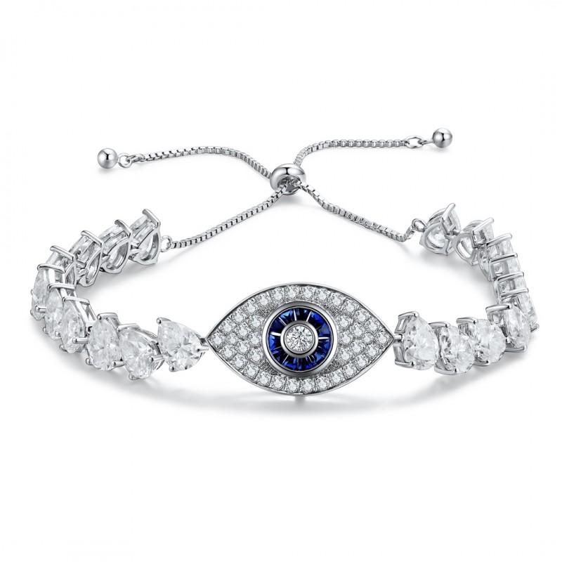 Ruif Jewelry Classic Design S925 Silver 0.27ct Lab Grown Sapphire Bracelet Gemstone Jewelry Ruif Jewelry Classic Design S925 Silver 0.27ct Lab Grown Sapphire Bracelet Gemstone Jewelry