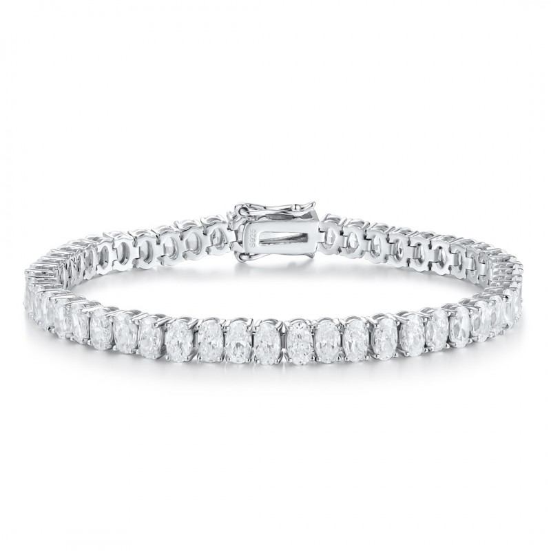 Ruif Jewelry Classic Design S925 Silver 18.62ct Yellow/White Color Simulated Diamond Bracelet Wedding Bands Ruif Jewelry Classic Design S925 Silver 18.62ct Yellow/White Color Simulated Diamond Bracelet Wedding Bands