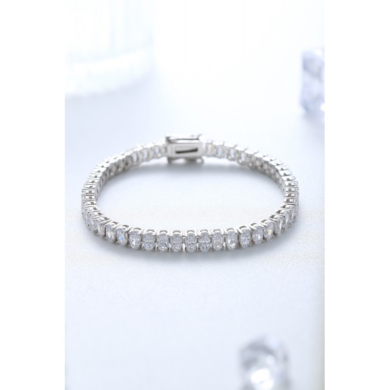 Ruif Jewelry Classic Design S925 Silver 18.62ct Yellow/White Color Simulated Diamond Bracelet Wedding Bands Ruif Jewelry Classic Design S925 Silver 18.62ct Yellow/White Color Simulated Diamond Bracelet Wedding Bands