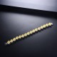 Ruif Jewelry Classic Design S925 Silver 2ct/pcs Heart Shape Yellow Simulated Diamond Bracelet Wedding Bands Ruif Jewelry Classic Design S925 Silver 2ct/pcs Heart Shape Yellow Simulated Diamond Bracelet Wedding Bands