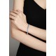 Ruif Jewelry Classic Design S925 Silver Blue Color Simulated Diamond Bracelet Wedding Bands