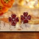 Ruif Jewelry Classic Design S925 Silver Red Color Simulated Diamond Earrings Cubic Zircon Earrings Gemstone Jewelry Ruif Jewelry Classic Design S925 Silver Red Color Simulated Diamond Earrings Cubic Zircon Earrings Gemstone Jewelry