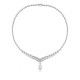 Ruif Jewelry Classic Design S925 Silver 6.81ct White Simulated Diamond Pendant Necklace Gemstone Jewelry Ruif Jewelry Classic Design S925 Silver 6.81ct White Simulated Diamond Pendant Necklace Gemstone Jewelry